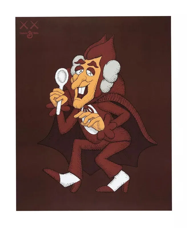 Kaws Count Chocula Kaws portrait