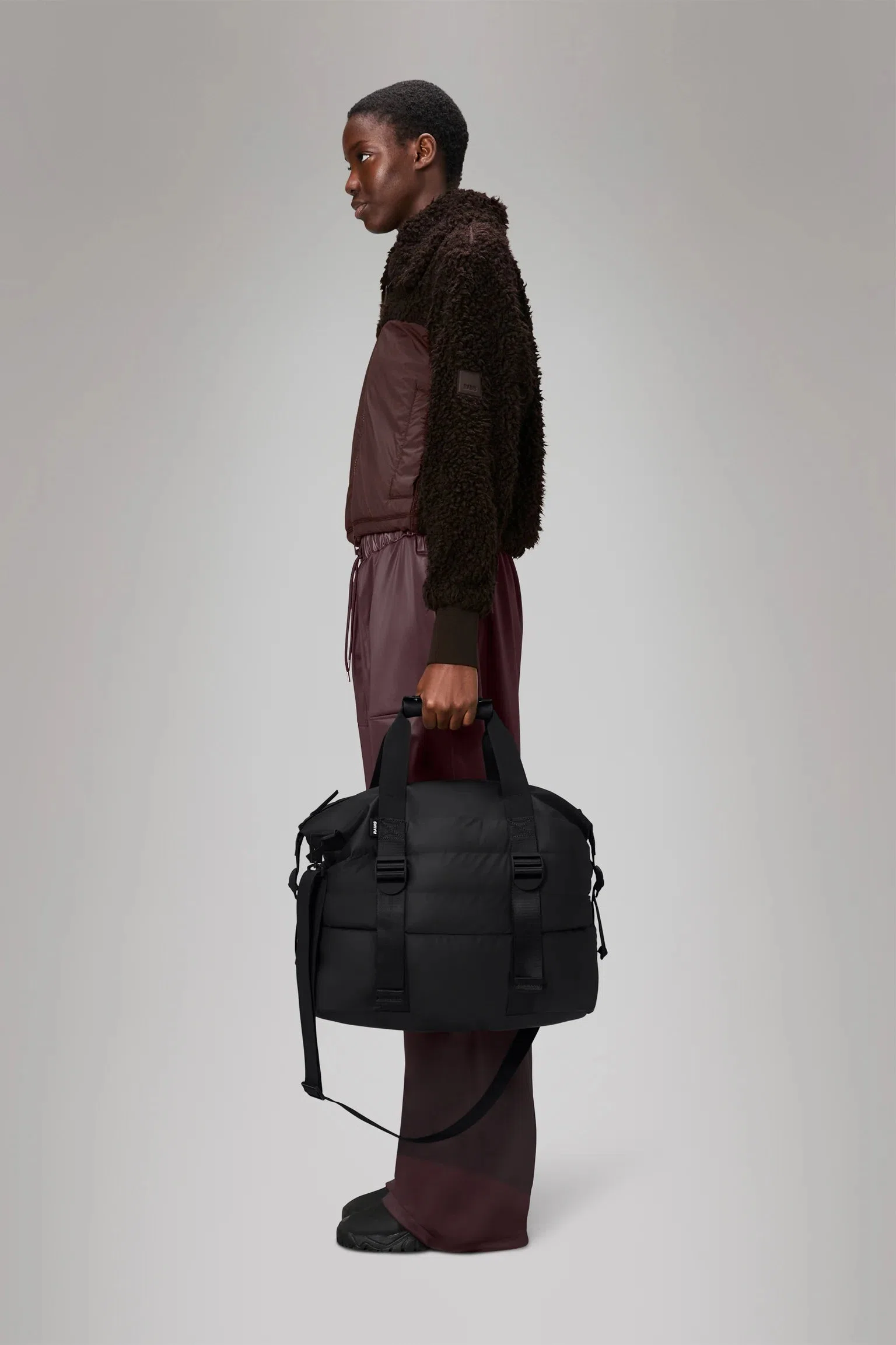 Rains Small Puffer Mix Weekend Bag