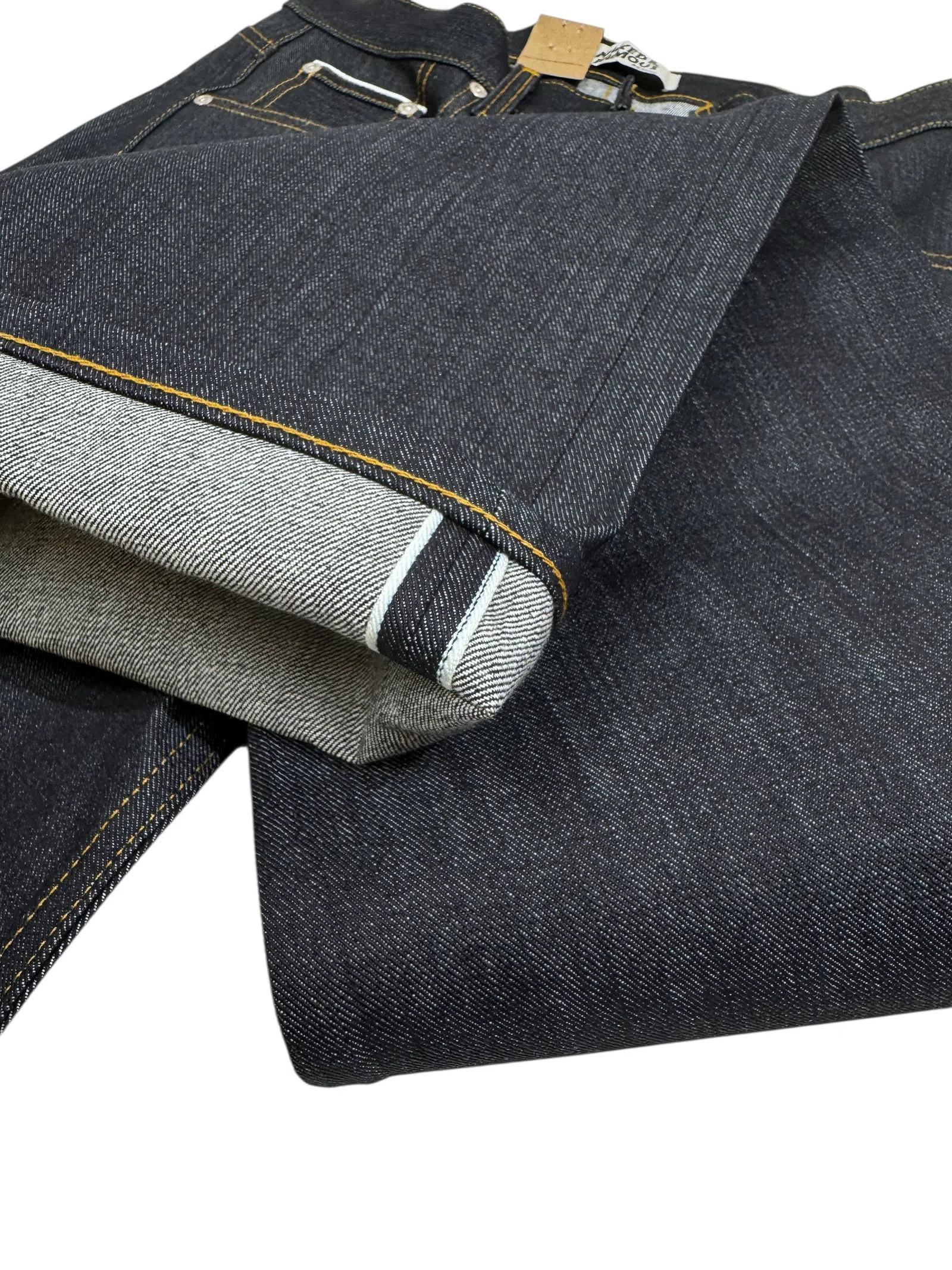 Naked & Famous Strong Guy Left Hand Twill Selvedge Jeans - Indigo