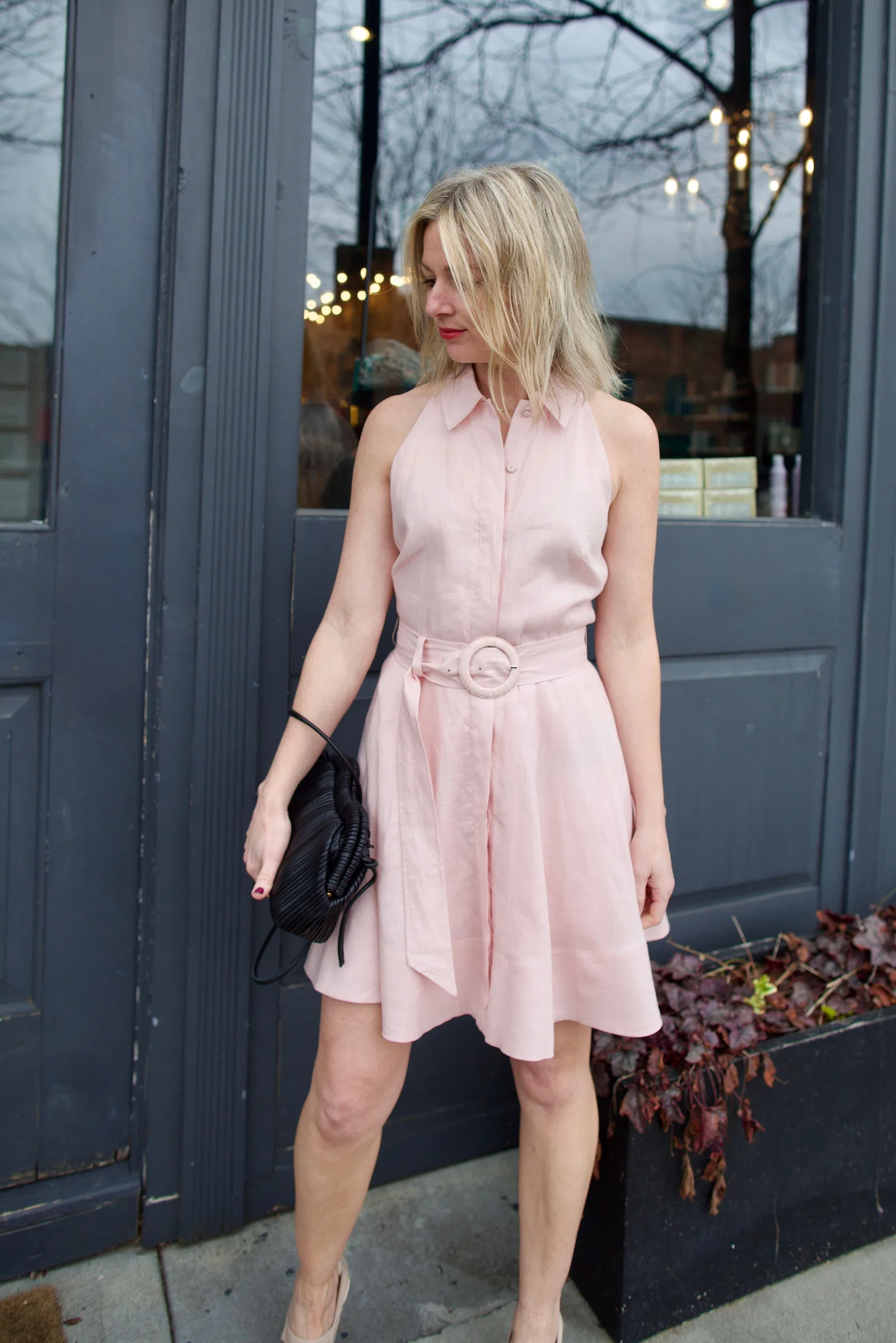 Veronica Beard Beau Dress - Pink Shell
