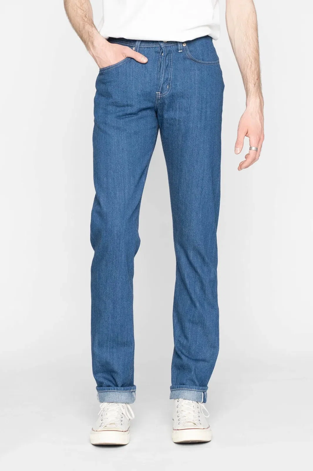 Naked & Famous Weird Guy High Noon Selvedge Jeans