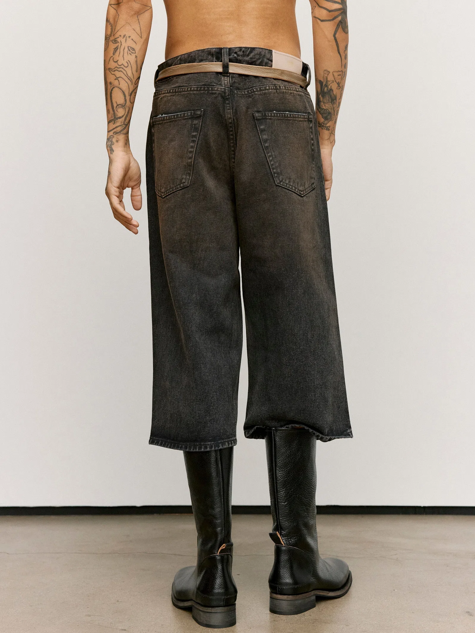 Our Legacy Capri Cut Shorts - Nebula Wash