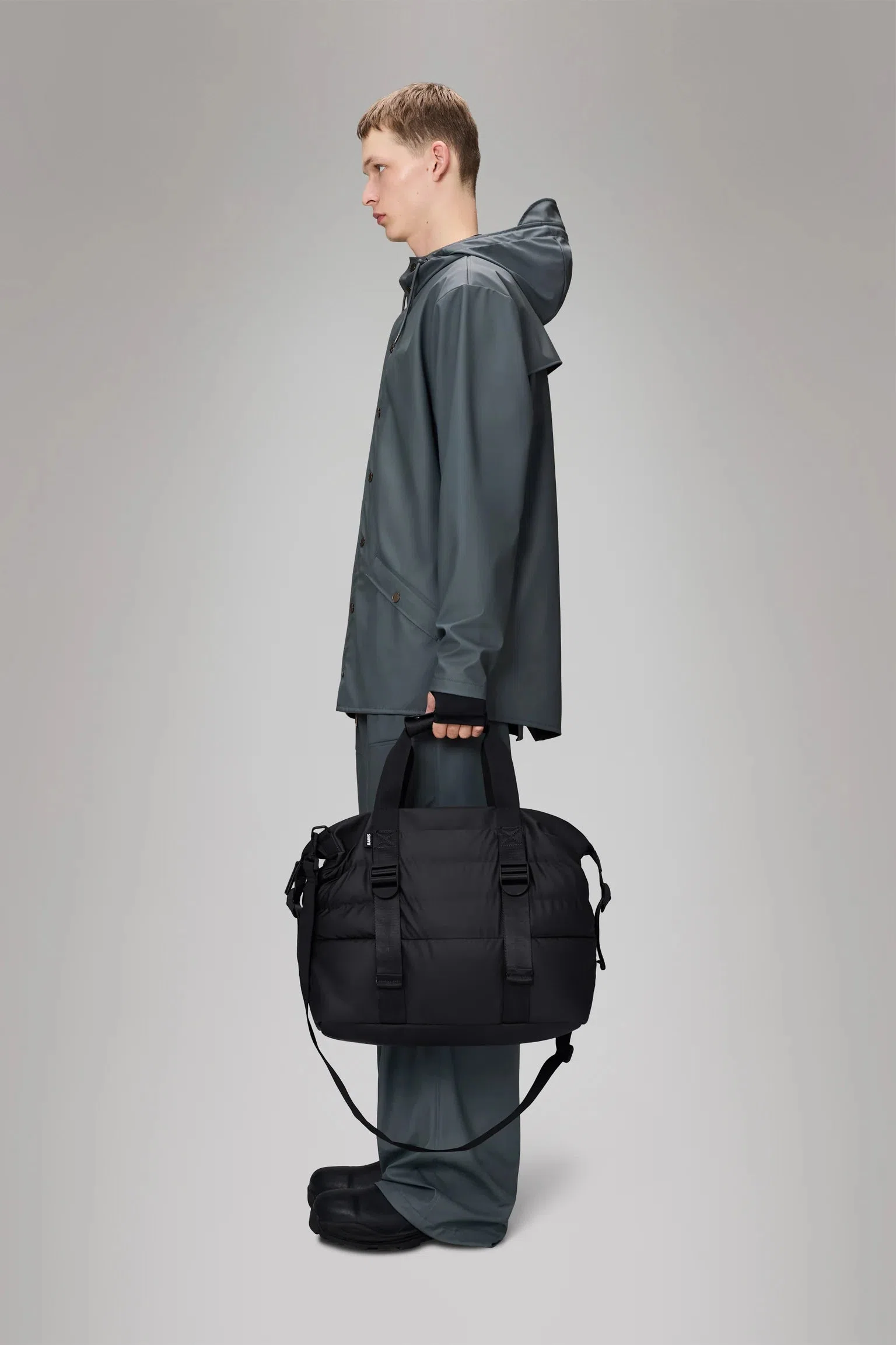 Rains Small Puffer Mix Weekend Bag