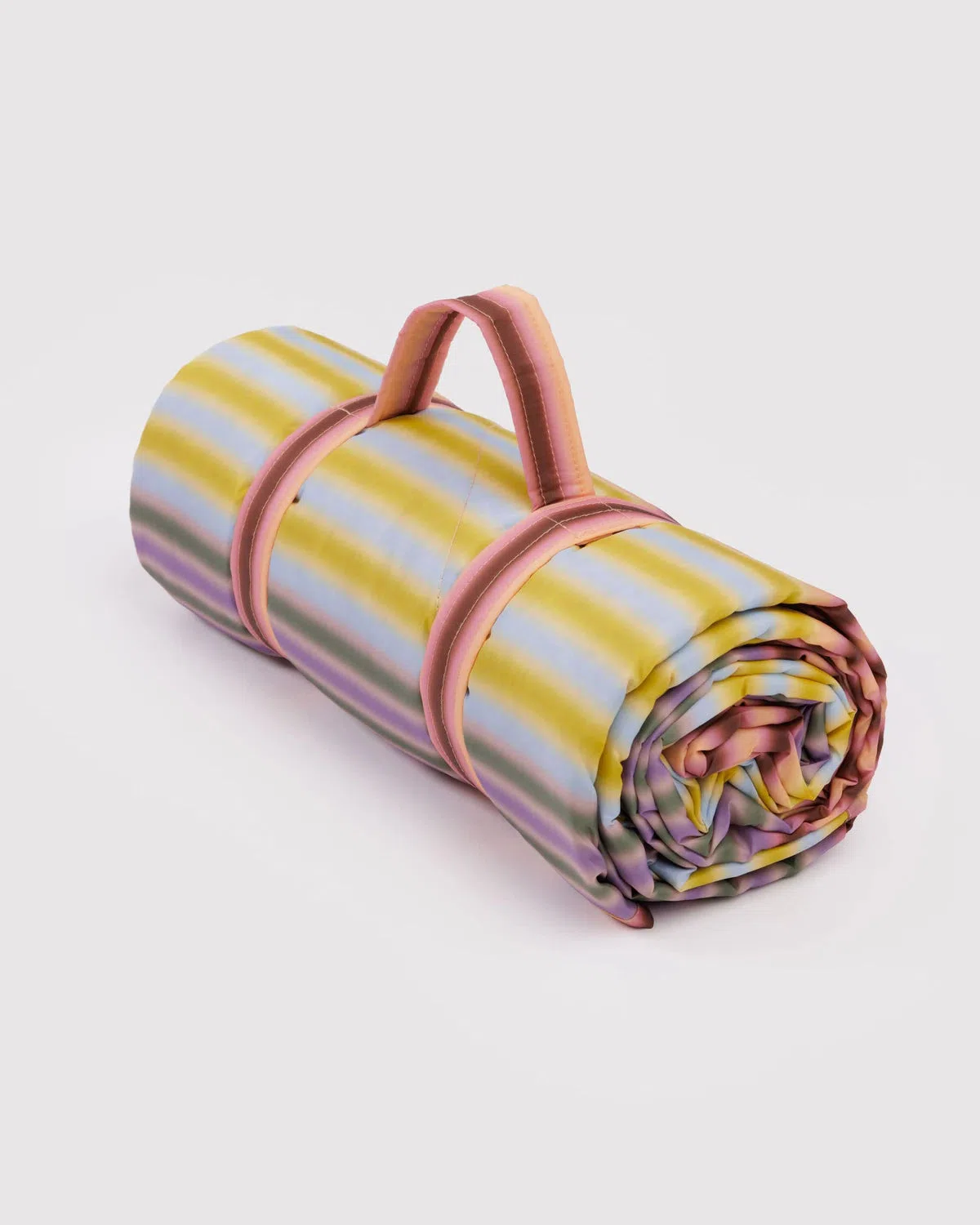 BAGGU Gradient Stripe Puffy Picnic Blanket